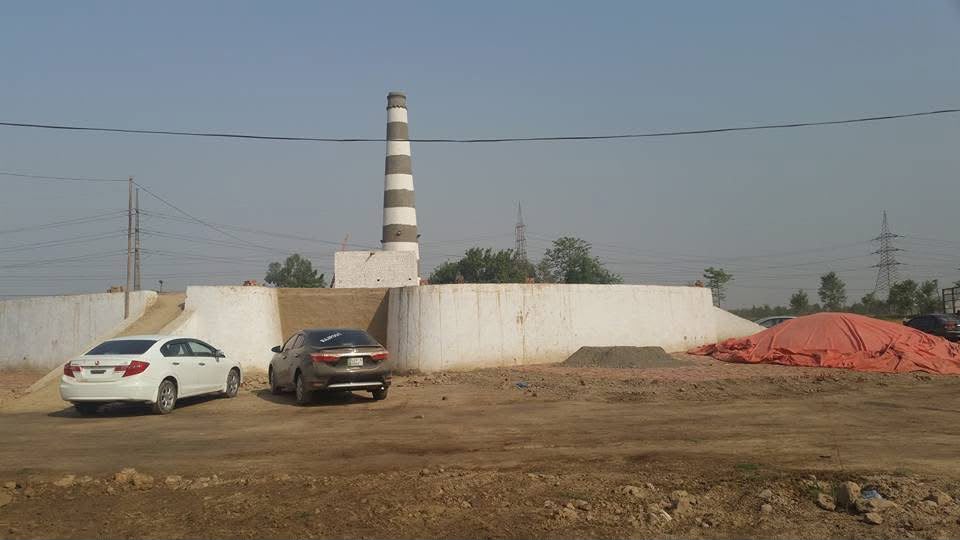Brick kiln site