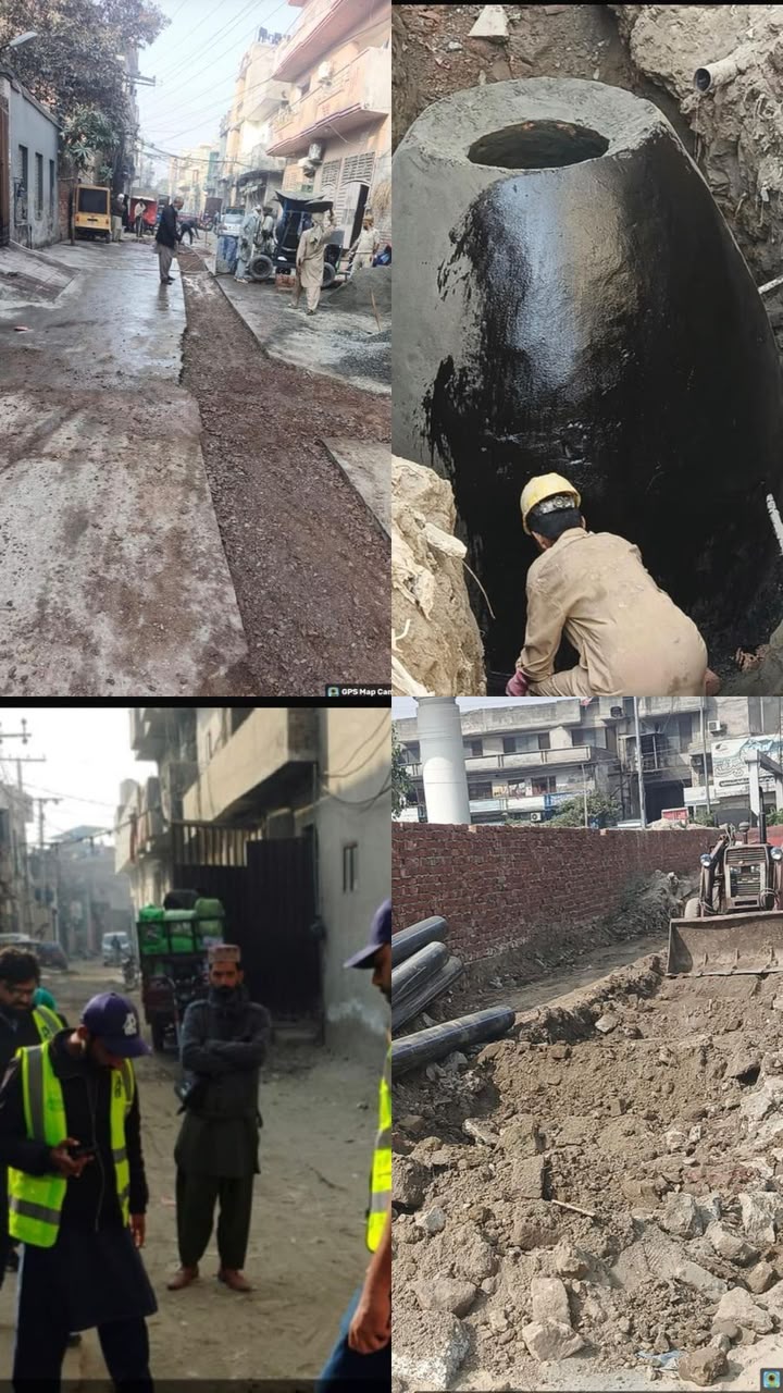 Civil infrastructure and drainage work