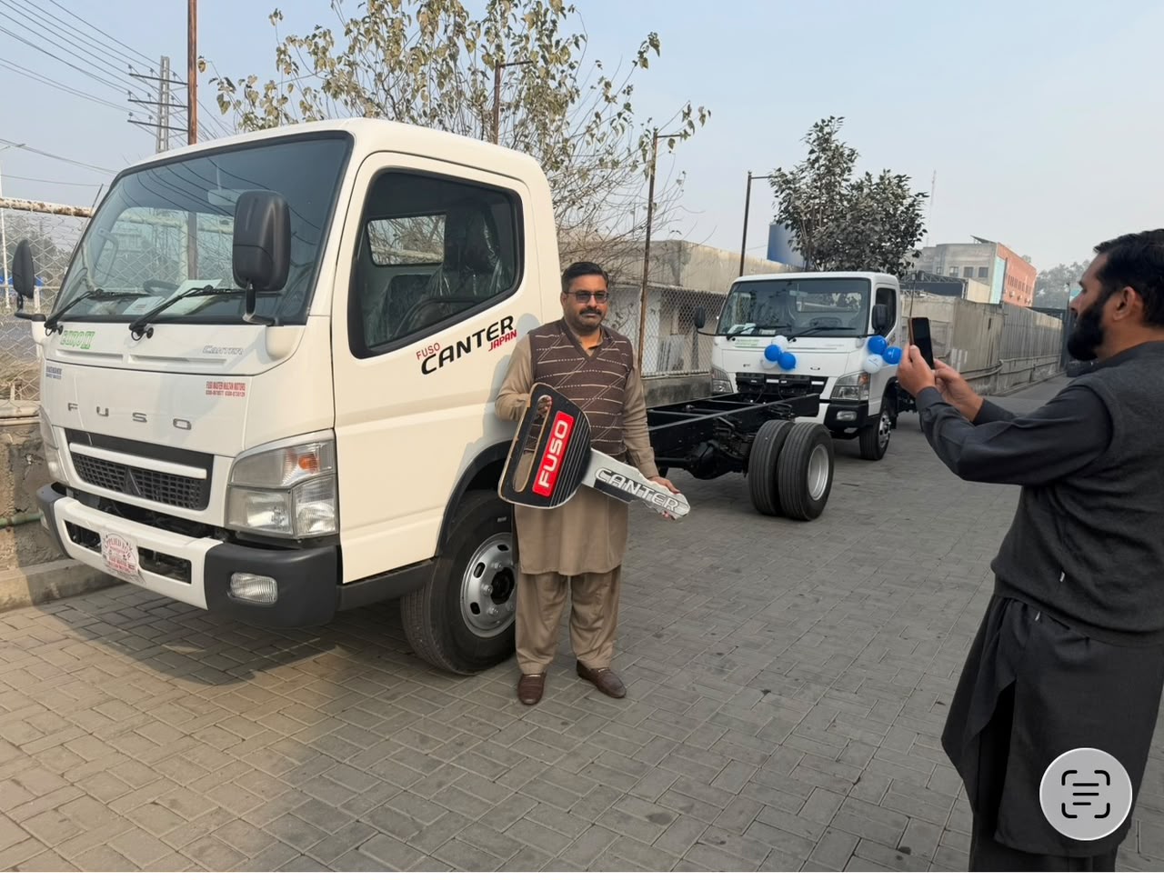 Fuso Canter truck supplied for government requirements