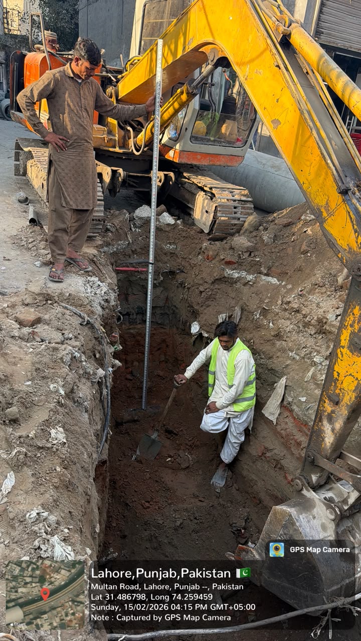 Civil excavation work