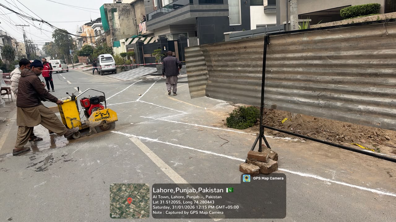 Roadwork and site operations